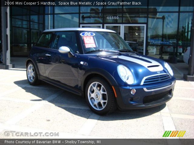 2006 Mini Cooper S Hardtop in Space Blue Metallic
