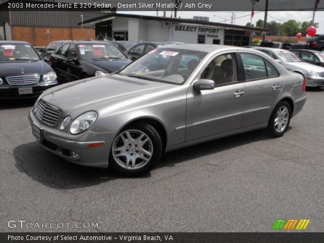 2003 Mercedes-Benz E 320 Sedan in Desert Silver Metallic