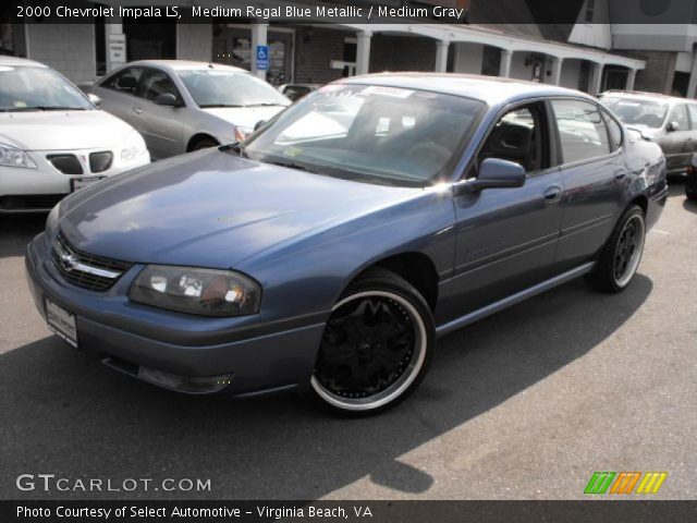 2000 Chevrolet Impala LS in Medium Regal Blue Metallic