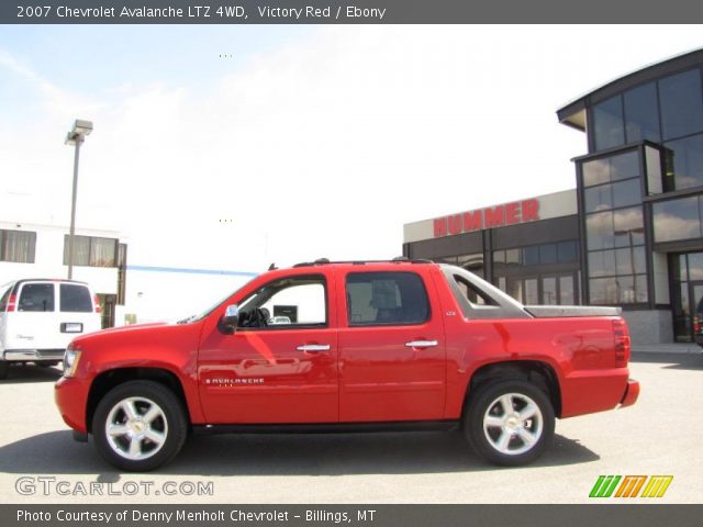 2007 Chevrolet Avalanche LTZ 4WD in Victory Red