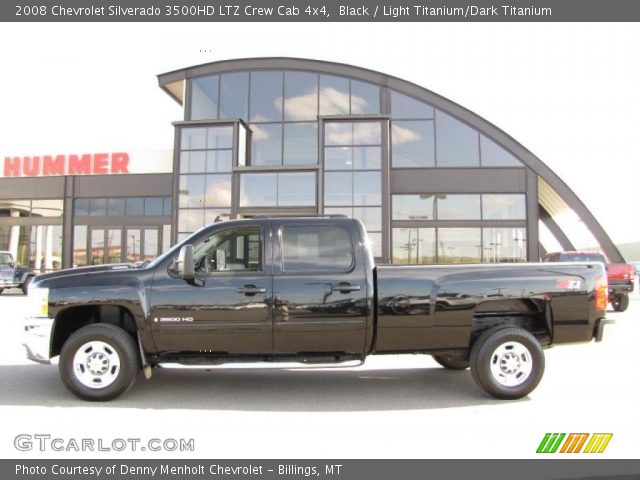 2008 Chevrolet Silverado 3500HD LTZ Crew Cab 4x4 in Black