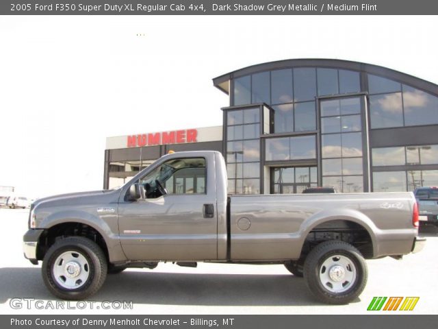 2005 Ford F350 Super Duty XL Regular Cab 4x4 in Dark Shadow Grey Metallic