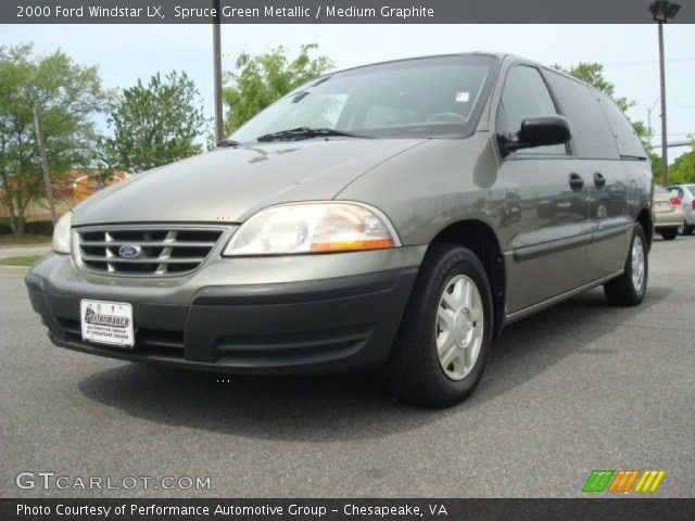 2000 Ford Windstar LX in Spruce Green Metallic