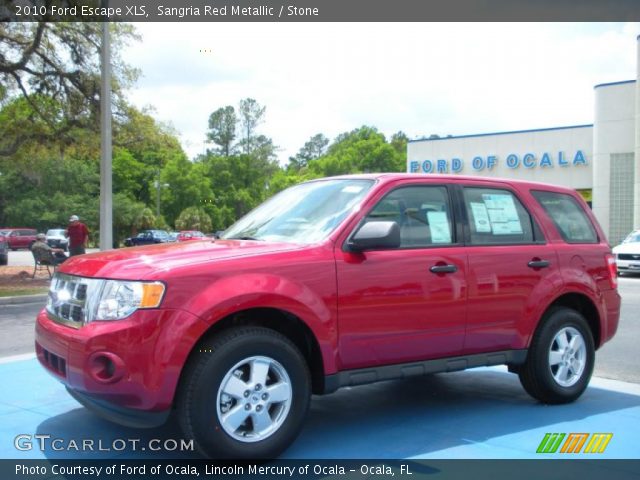 2010 Ford Escape XLS in Sangria Red Metallic