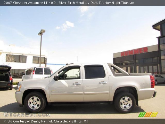 2007 Chevrolet Avalanche LT 4WD in Silver Birch Metallic