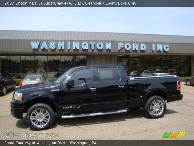 2007 Lincoln Mark LT SuperCrew 4x4 in Black Clearcoat