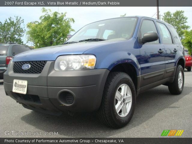 2007 Ford Escape XLS in Vista Blue Metallic