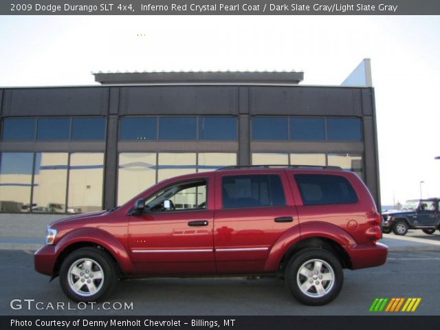 2009 Dodge Durango SLT 4x4 in Inferno Red Crystal Pearl Coat
