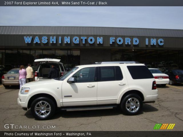 2007 Ford Explorer Limited 4x4 in White Sand Tri-Coat