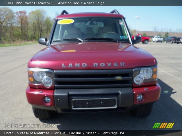2004 Land Rover Discovery SE in Alveston Red