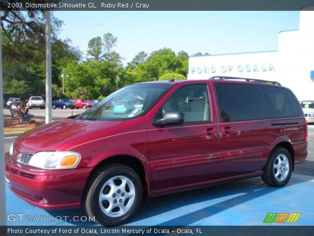 2003 Oldsmobile Silhouette GL in Ruby Red