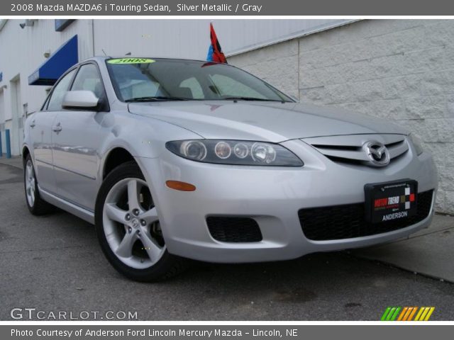 2008 Mazda MAZDA6 i Touring Sedan in Silver Metallic