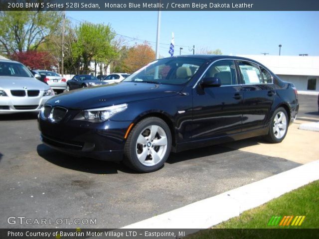 Monaco blue bmw 5-series #7