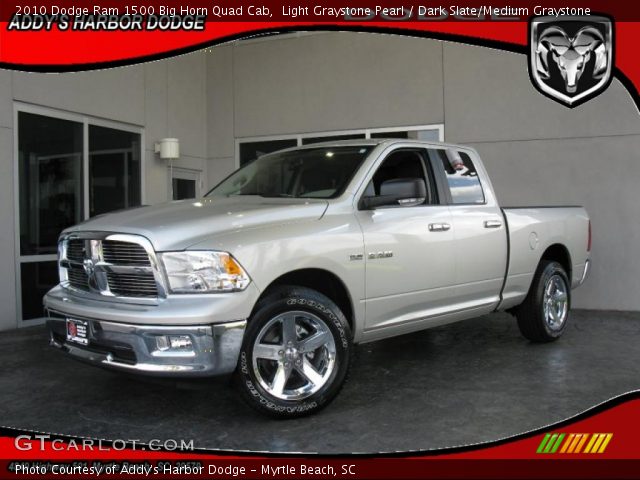 2010 Dodge Ram 1500 Big Horn Quad Cab in Light Graystone Pearl