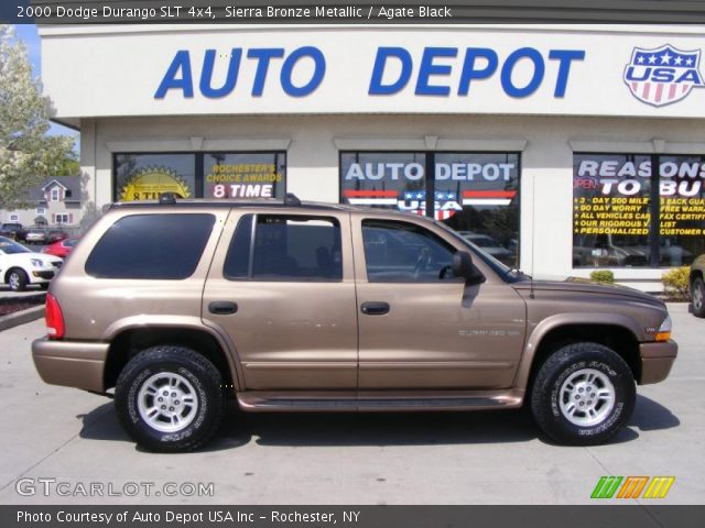 2000 Dodge Durango SLT 4x4 in Sierra Bronze Metallic