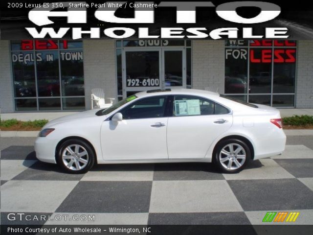 2009 Lexus ES 350 in Starfire Pearl White