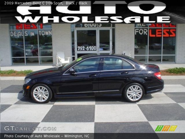 2009 Mercedes-Benz C 300 Sport in Black
