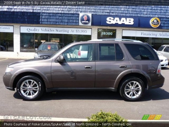 2008 Saab 9-7X 5.3i in Cocoa Metallic