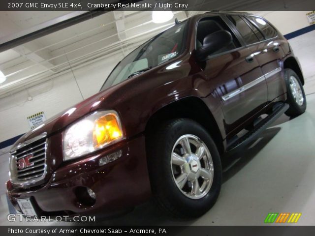 2007 GMC Envoy SLE 4x4 in Cranberry Red Metallic