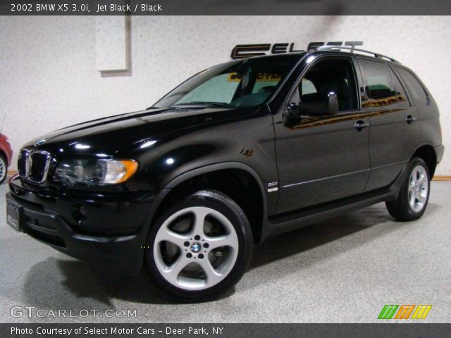 2002 BMW X5 3.0i in Jet Black