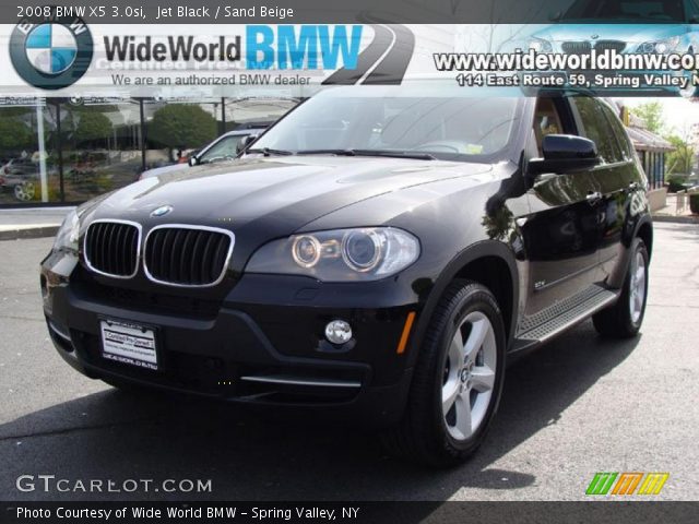 2008 BMW X5 3.0si in Jet Black