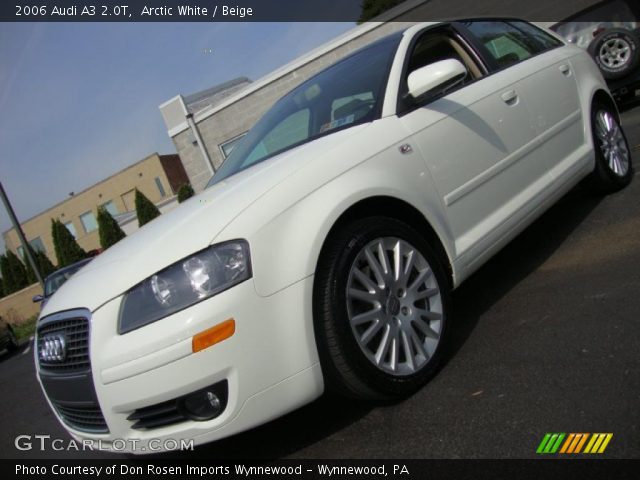 2006 Audi A3 2.0T in Arctic White