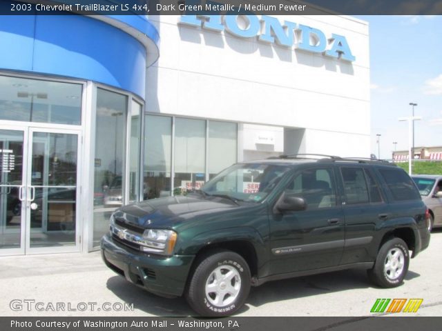 2003 Chevrolet TrailBlazer LS 4x4 in Dark Green Metallic
