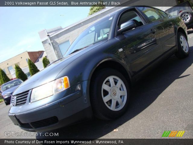 2001 Volkswagen Passat GLS Sedan in Blue Anthracite Pearl