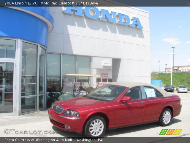 2004 Lincoln LS V6 in Vivid Red Clearcoat