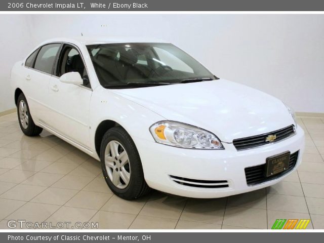 2006 Chevrolet Impala LT in White