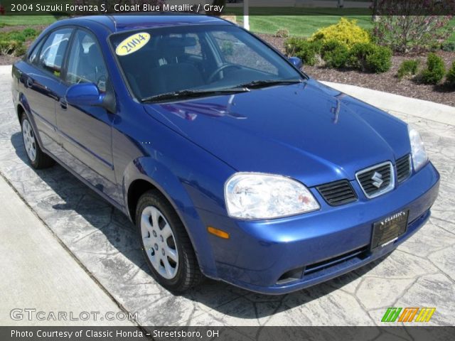 2004 Suzuki Forenza S in Cobalt Blue Metallic