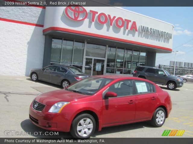 2009 Nissan Sentra 2.0 in Red Brick