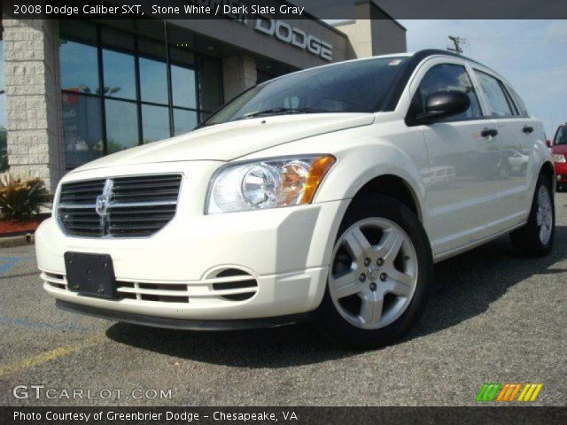 2008 Dodge Caliber SXT in Stone White