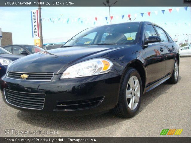 2009 Chevrolet Impala LS in Black
