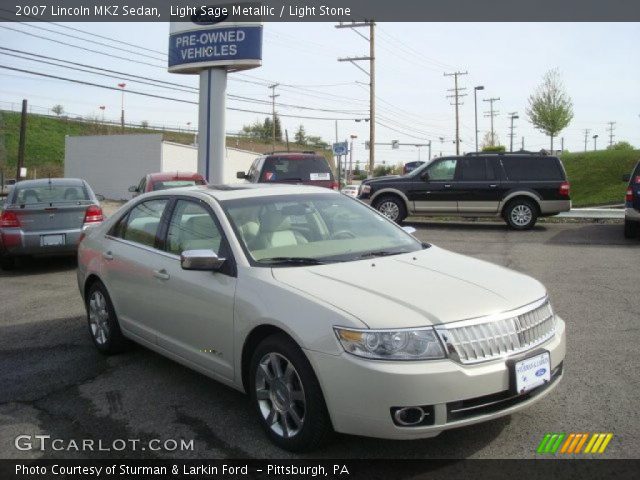 2007 Lincoln MKZ Sedan in Light Sage Metallic