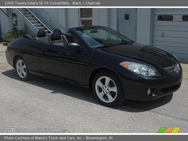 2006 Toyota Solara SE V6 Convertible in Black