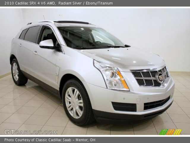 2010 Cadillac SRX 4 V6 AWD in Radiant Silver