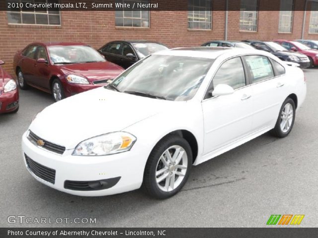 2010 Chevrolet Impala LTZ in Summit White