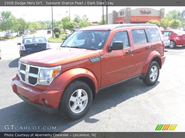 2008 Dodge Nitro SXT in Sunburst Orange Pearl