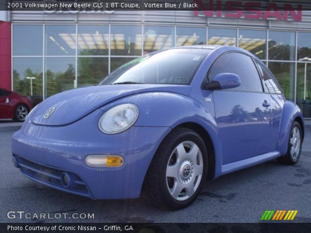 2001 Volkswagen New Beetle GLS 1.8T Coupe in Vortex Blue