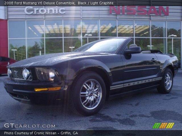 2008 Ford Mustang V6 Deluxe Convertible in Black