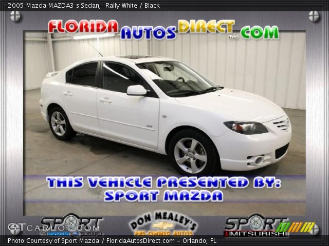2005 Mazda MAZDA3 s Sedan in Rally White