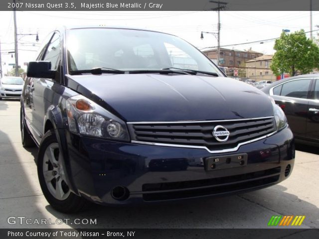 2007 Nissan Quest 3.5 in Majestic Blue Metallic