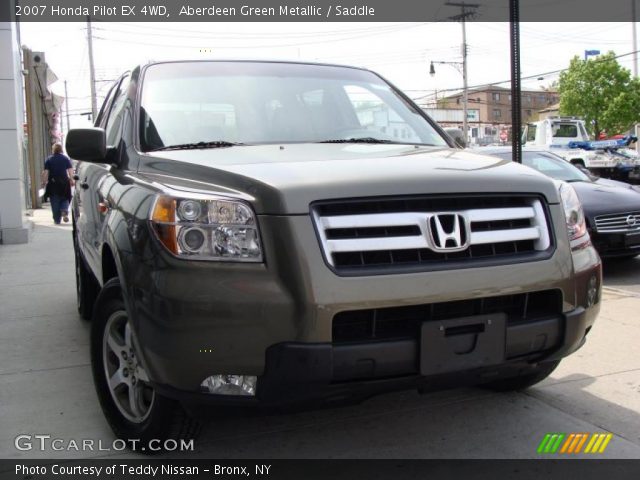 2007 Honda Pilot EX 4WD in Aberdeen Green Metallic