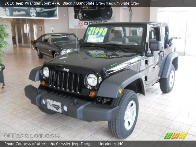 2010 Jeep Wrangler Sport 4x4 in Black