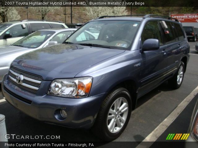 2007 Toyota Highlander Hybrid Limited 4WD in Bluestone Metallic