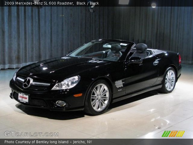 2009 Mercedes-Benz SL 600 Roadster in Black