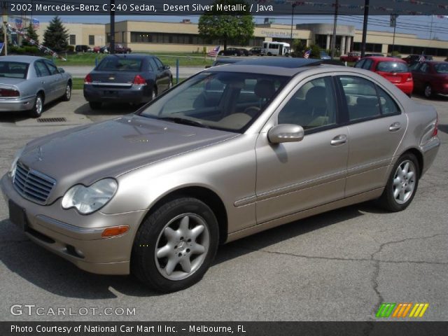 2002 Mercedes-Benz C 240 Sedan in Desert Silver Metallic