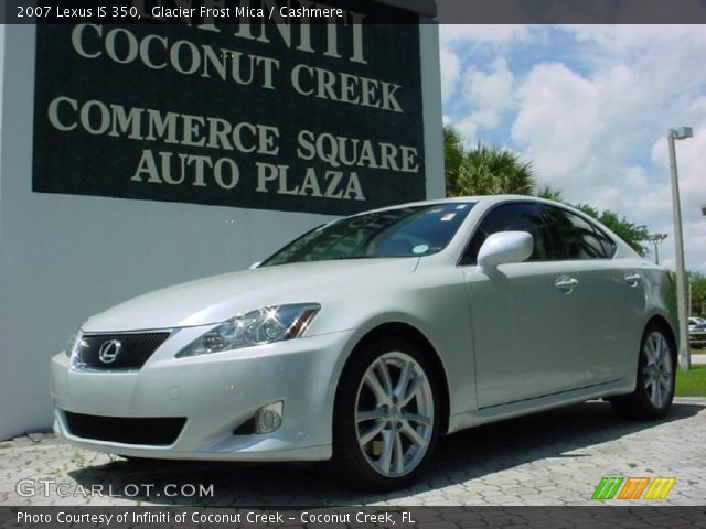 2007 Lexus IS 350 in Glacier Frost Mica