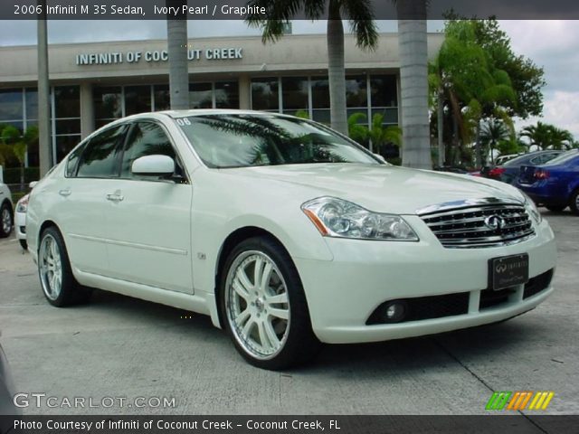 2006 Infiniti M 35 Sedan in Ivory Pearl